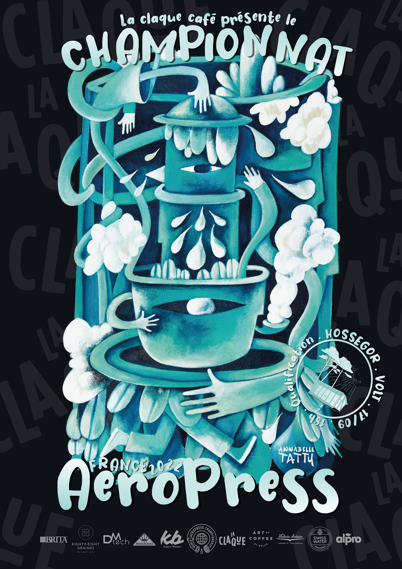 Poster AeroPress Hossegor volt qualification
