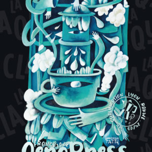 Poster AeroPress Lyon qualification rakwe