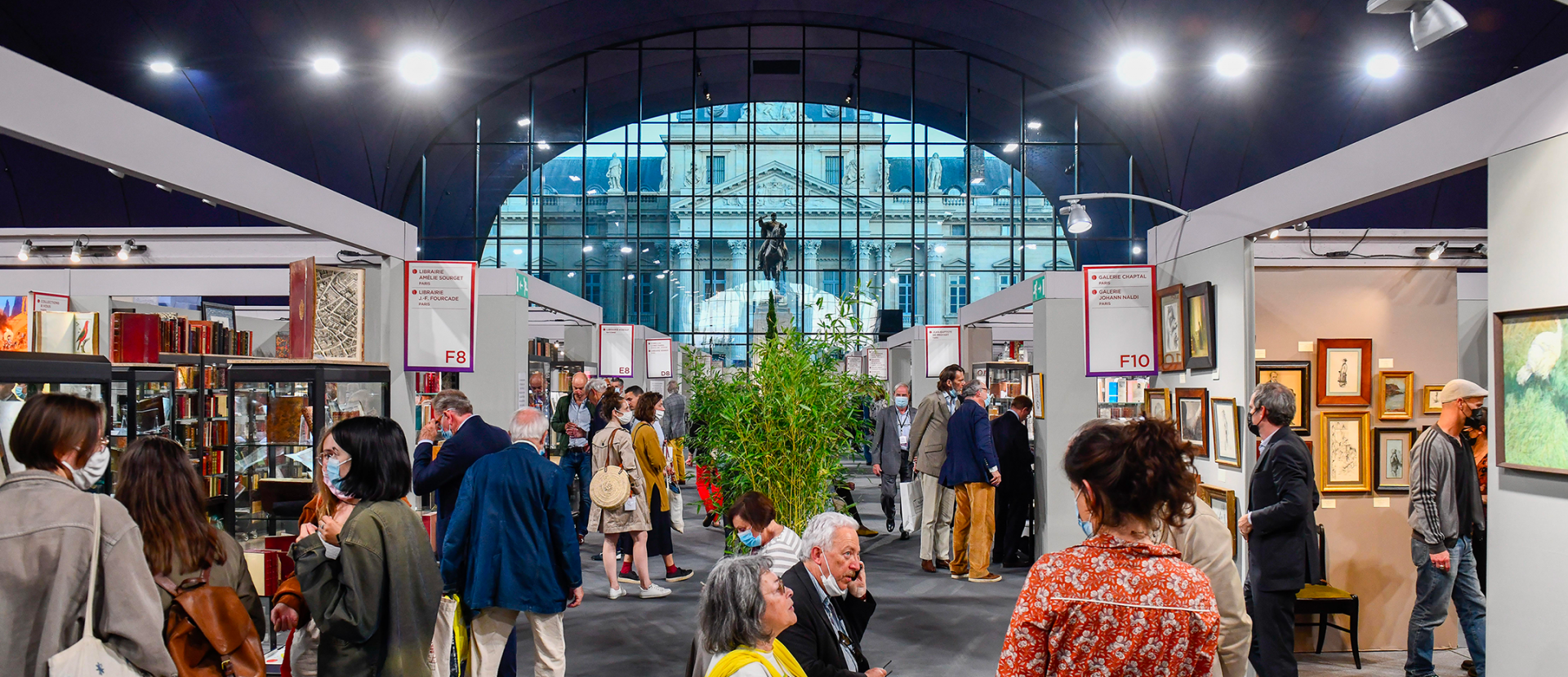 Baristas pour le salon INTERNATIONAL DU LIVRE RARE 2023